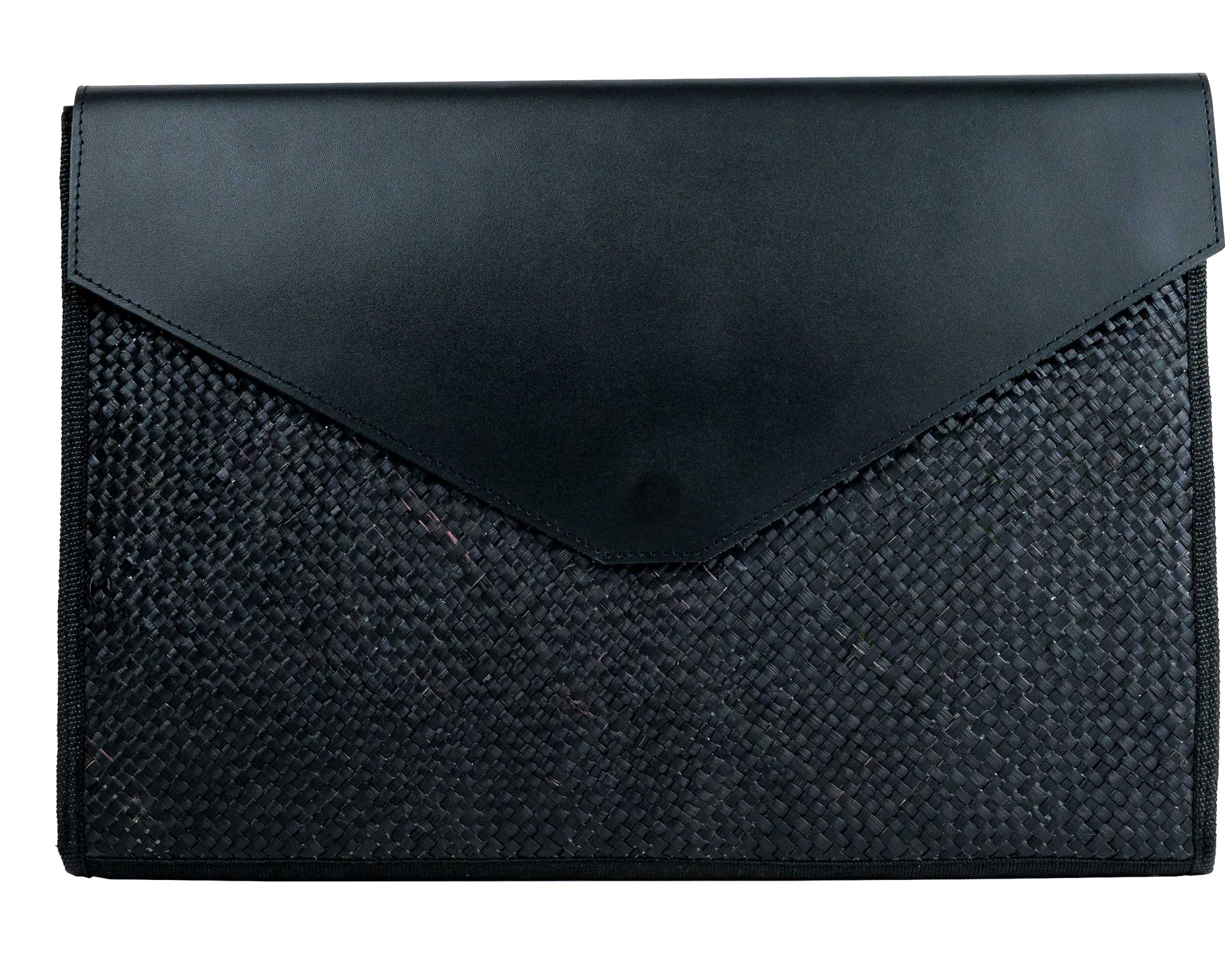 Woven Black Laptop Tablet Sleeve 13 inch